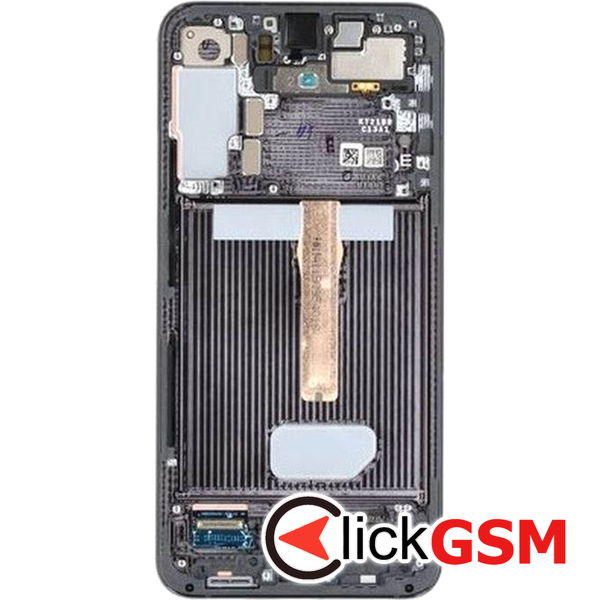 Piesa Display Original Cu Touchscreen Si Rama Negru Samsung Galaxy S22.plus 412j