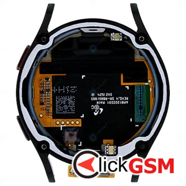 Piesa Display Original Cu Touchscreen Si Rama Negru Samsung Galaxy Watch 4 40mm 1kr1