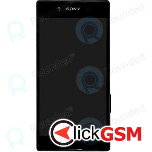 Piesa Display Original Cu Touchscreen Si Rama Negru Sony Xperia Z5 Dual 15x9