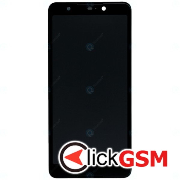 Piesa Display Original Cu Touchscreen Si Rama Negru Wiko Lenny 5 Tuw