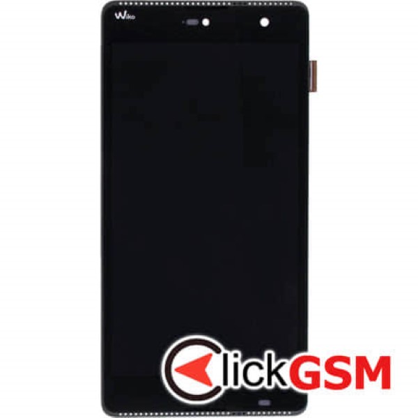 Piesa Display Original Cu Touchscreen Si Rama Negru Wiko Robby 1bnq