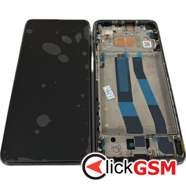 Piesa Display Original Cu Touchscreen Si Rama Negru Xiaomi 11 Lite 5g Ne Boe