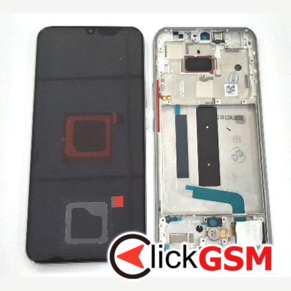 Piesa Display Original Cu Touchscreen Si Rama Negru Xiaomi Mi 10 Lite 5g 37nz