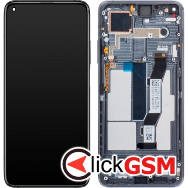 Piesa Display Original Cu Touchscreen Si Rama Negru Xiaomi Mi 10t 12eo