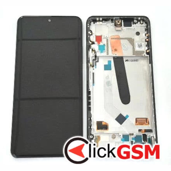 Piesa Display Original Cu Touchscreen Si Rama Negru Xiaomi Mi 11 Pro 37wg