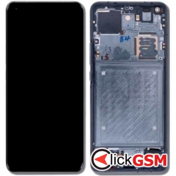 Piesa Display Original Cu Touchscreen Si Rama Negru Xiaomi Mi 11 Ultra 1fub