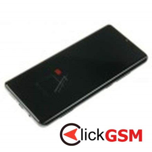 Piesa Display Original Cu Touchscreen Si Rama Negru Xiaomi Mi Note 10 Lite 7sb