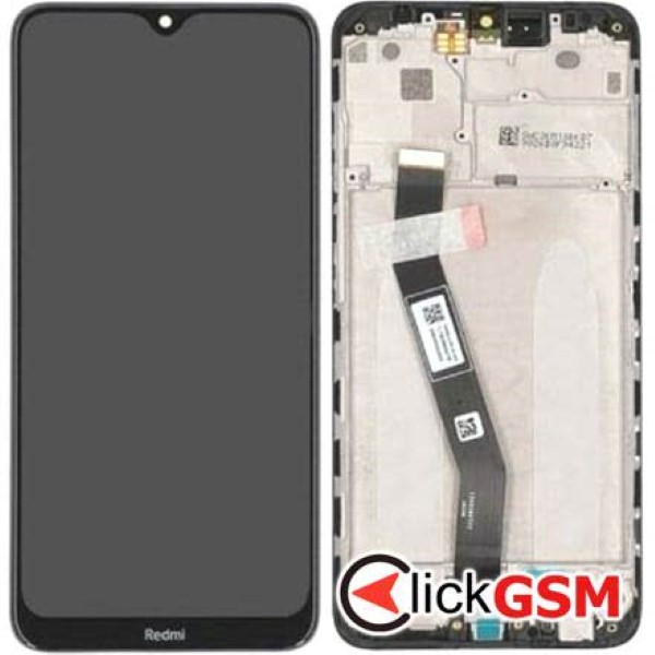 Piesa Display Original Cu Touchscreen Si Rama Negru Xiaomi Redmi 8 3225