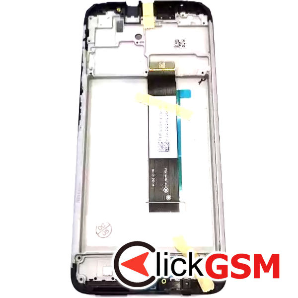 Piesa Display Original Cu Touchscreen Si Rama Negru Xiaomi Redmi 9t 1gtt