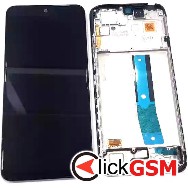 Piesa Display Original Cu Touchscreen Si Rama Negru Xiaomi Redmi Note 12s 3doj