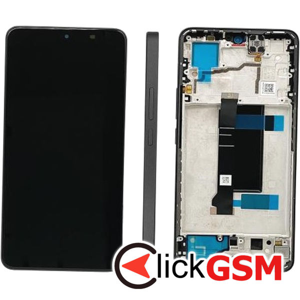 Piesa Piesa Display Original Cu Touchscreen Si Rama Negru Xiaomi Redmi Note 13 Pro 5g 4pyc