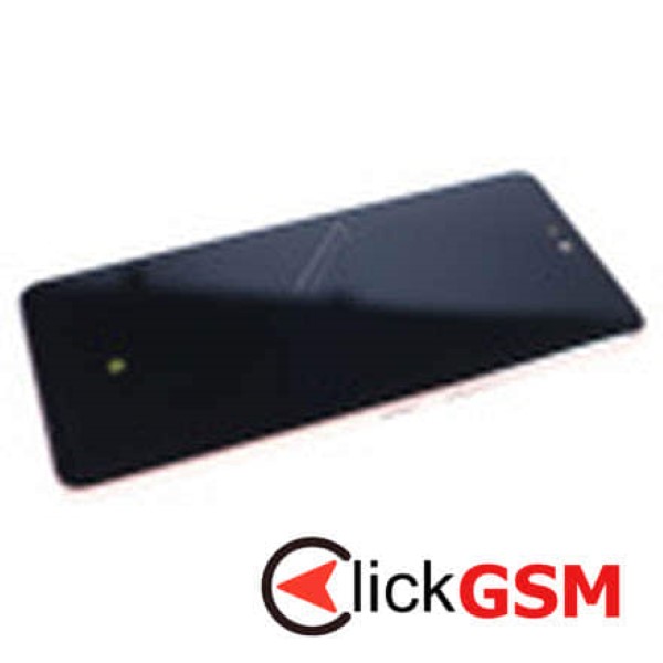 Piesa Display Original Cu Touchscreen Si Rama Portocaliu Samsung Galaxy A53 5g 1jcq