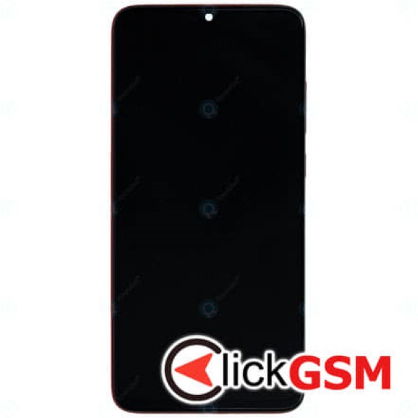 Piesa Display Original Cu Touchscreen Si Rama Portocaliu Xiaomi Redmi Note 8 Pro 1kij