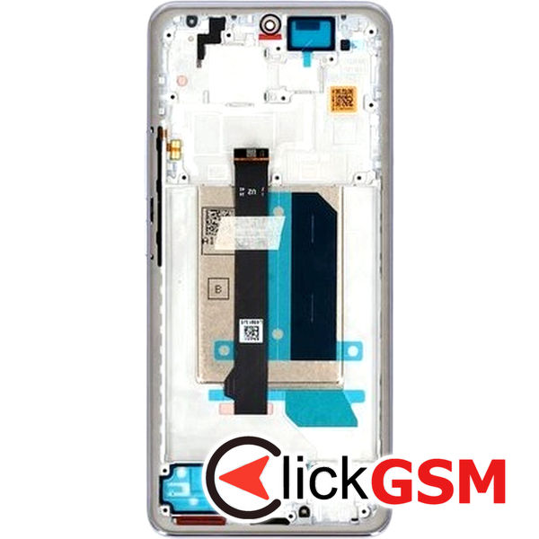 Piesa Display Original Cu Touchscreen Si Rama Purple Xiaomi Redmi Note 14 Pro.plus 5g 5cvg