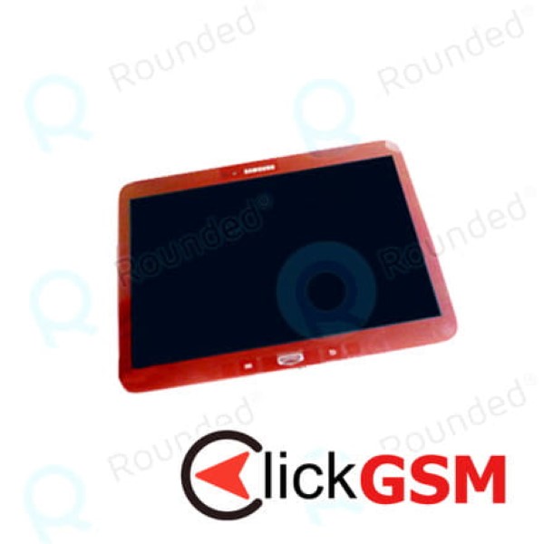 Piesa Display Original Cu Touchscreen Si Rama Rosu Samsung Galaxy Tab 3 10.1 13zx