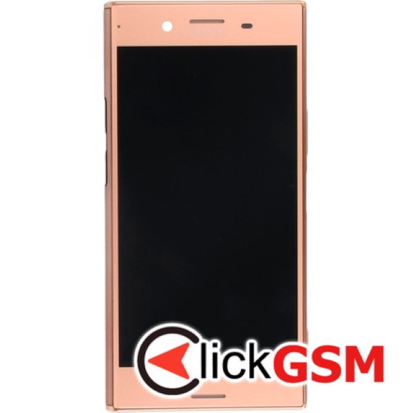 Piesa Display Original Cu Touchscreen Si Rama Roz Sony Xperia Xz Premium Ytx