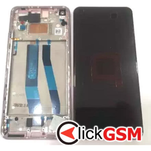 Piesa Display Original Cu Touchscreen Si Rama Roz Xiaomi 11 Lite 5g Ne 3cef