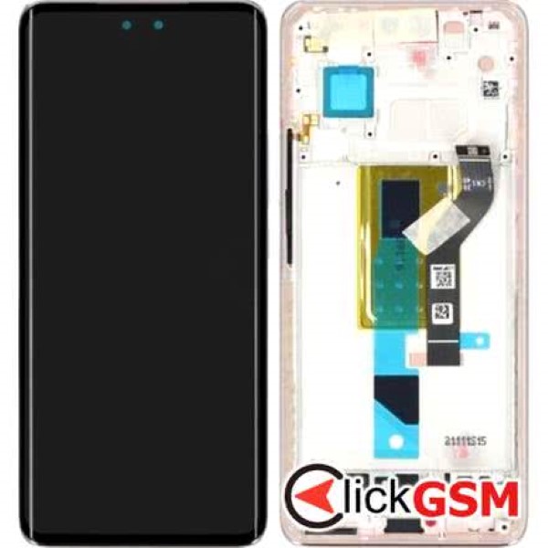 Piesa Piesa Display Original Cu Touchscreen Si Rama Roz Xiaomi 13 Lite 2pbe