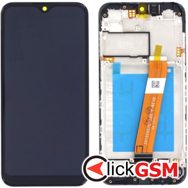 Piesa Piesa Display Original Cu Touchscreen Si Rama Samsung Galaxy A01 Core 2dbh