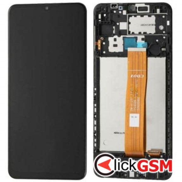 Piesa Piesa Display Original Cu Touchscreen Si Rama Samsung Galaxy A12 2wlj