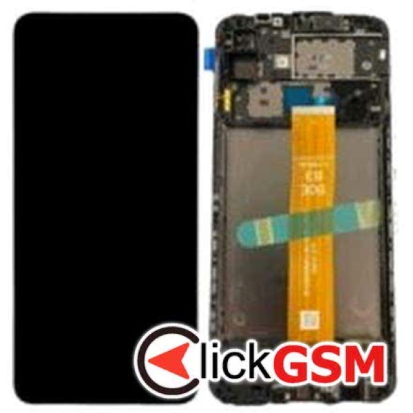 Piesa Piesa Display Original Cu Touchscreen Si Rama Samsung Galaxy A12 Pv8