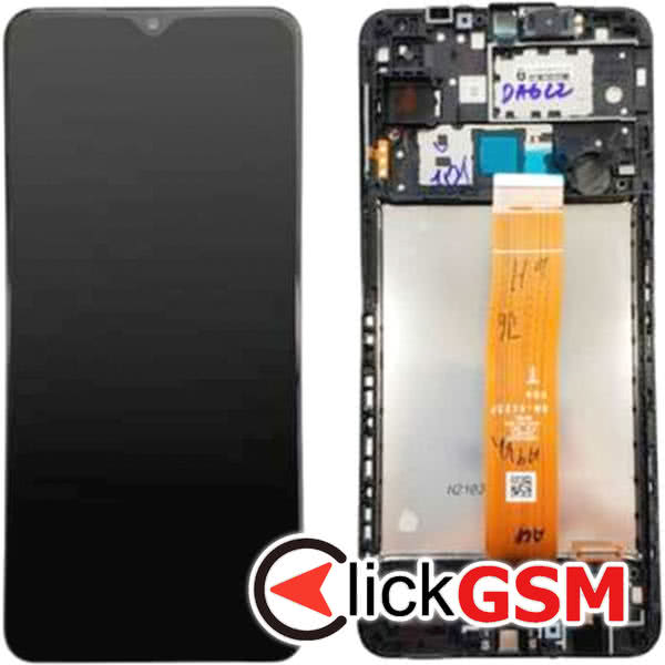 Piesa Piesa Display Original Cu Touchscreen Si Rama Samsung Galaxy A12 Tfd