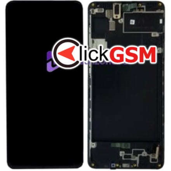 Piesa Display Original Cu Touchscreen Si Rama Samsung Galaxy A71 1caq