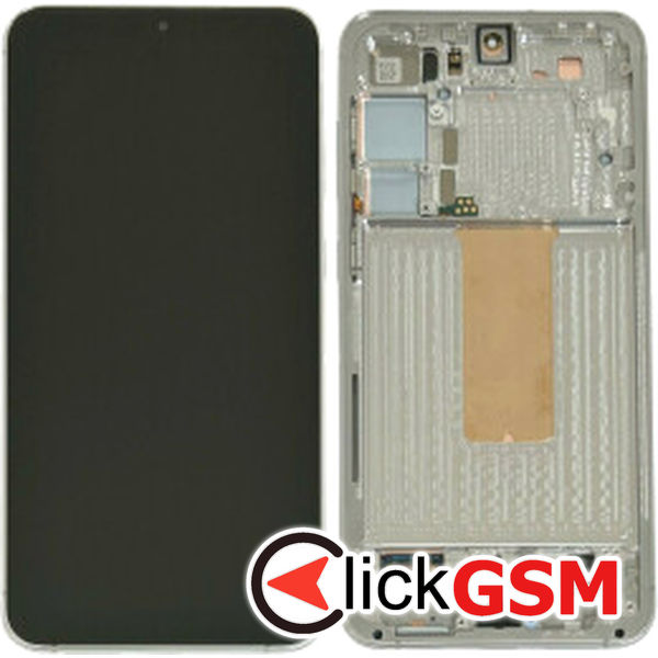 Piesa Display Original Cu Touchscreen Si Rama Verde Deschis Samsung Galaxy S23.plus O8g