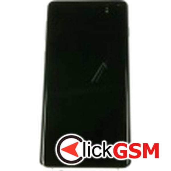 Piesa Piesa Display Original Cu Touchscreen Si Rama Verde Samsung Galaxy S10 8vc