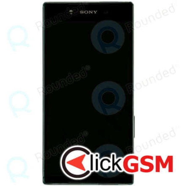 Piesa Piesa Display Original Cu Touchscreen Si Rama Verde Sony Xperia Z5 Dual 1ogv