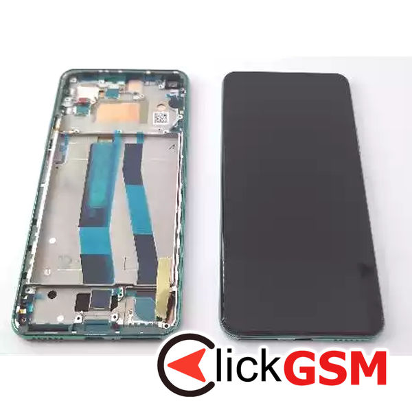 Piesa Display Original Cu Touchscreen Si Rama Verde Xiaomi 11 Lite 5g Ne 4276