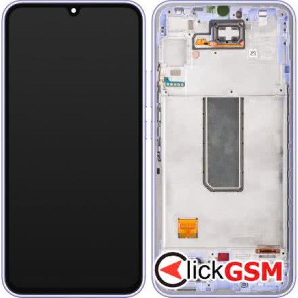 Piesa Display Original Cu Touchscreen Si Rama Violet Samsung Galaxy A34 5g 292q