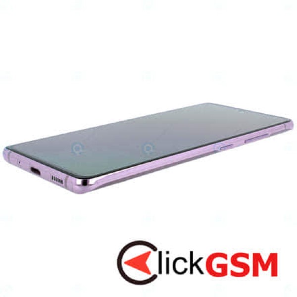 Piesa Piesa Display Original Cu Touchscreen Si Rama Violet Samsung Galaxy S20 Fe Nuj