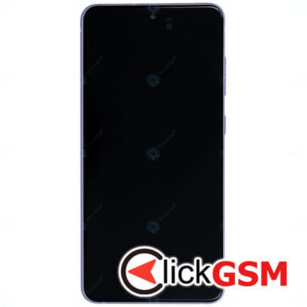 Piesa Display Original Cu Touchscreen Si Rama Violet Samsung Galaxy S21 Fe 17xi