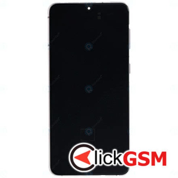 Piesa Piesa Display Original Cu Touchscreen Si Rama Violet Samsung Galaxy S21.plus 5g 19t3