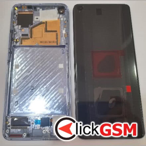 Piesa Display Original Cu Touchscreen Si Rama Violet Xiaomi Mi 11 37t2