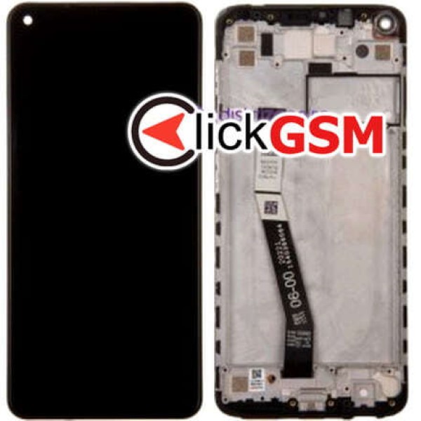 Piesa Display Original Cu Touchscreen Si Rama Xiaomi Redmi Note 9 V6n