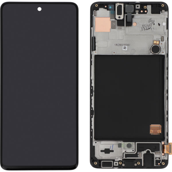 Samsung Galaxy A51 · Display complet Samsung Galaxy A51 (A515F) Black Service Pack