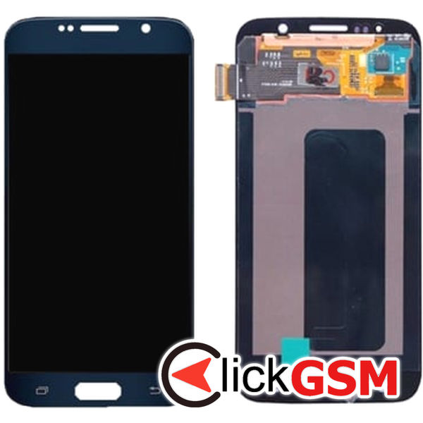 Piesa Display Original Negru Samsung Galaxy S6 4mcj