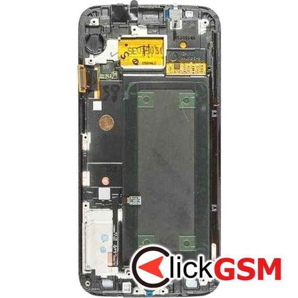 Piesa Display Original Negru Samsung Galaxy S6 Edge 456j