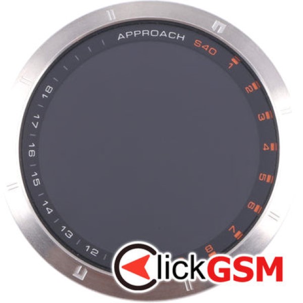 Display Silver Garmin Approach S40 3g3e