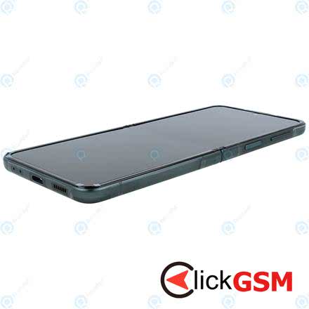 Display Pliabil cu TouchScreen, Rama, Baterie Verde Samsung Galaxy Z Flip3 5G 2xs7