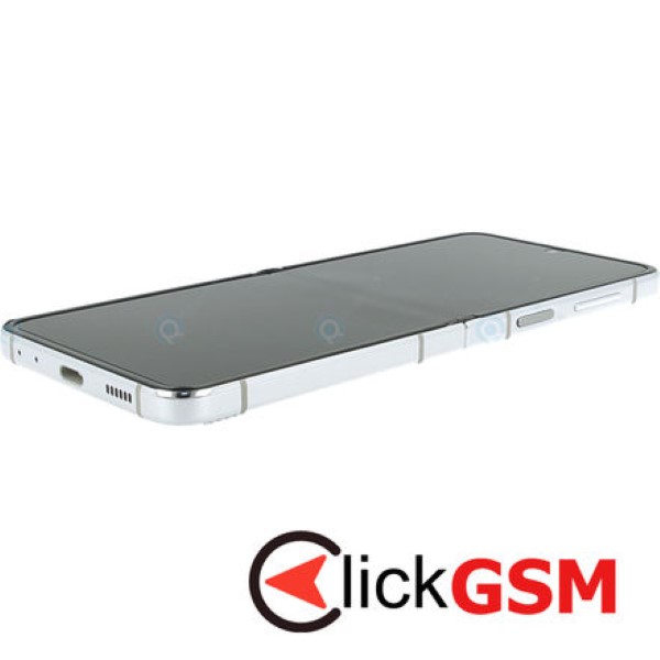 Display Pliabil cu TouchScreen, Rama Cream Samsung Galaxy Z Flip5 2s3s