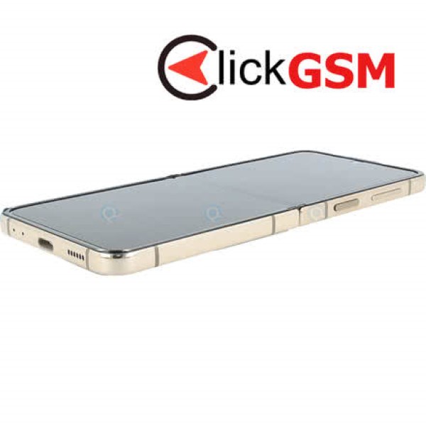 Piesa Piesa Display Pliabil Cu Touchscreen Rama Si Balama Galben Samsung Galaxy Z Flip4 1oyp