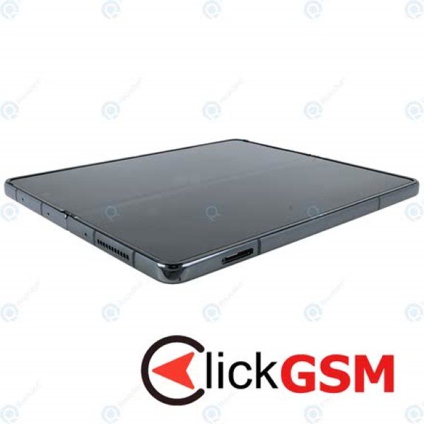 Piesa Piesa Display Pliabil Cu Touchscreen Rama Si Balama Gri Verde Samsung Galaxy Z Fold4 1ndj