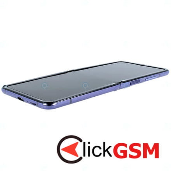 Piesa Display Pliabil Cu Touchscreen Rama Si Balama Mov Samsung Galaxy Z Flip Otg