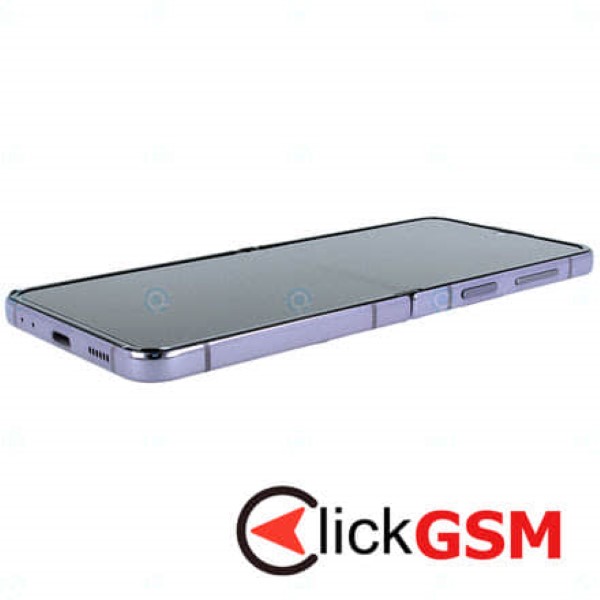 Piesa Display Pliabil Cu Touchscreen Rama Si Balama Mov Samsung Galaxy Z Flip4 1ncb