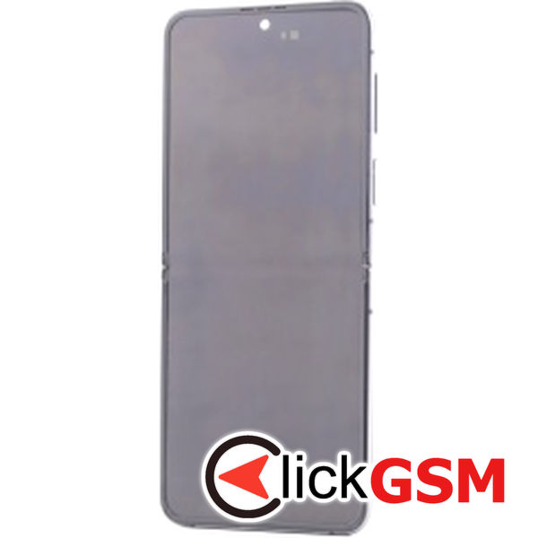 Piesa Display Pliabil Cu Touchscreen Rama Si Balama Negru Samsung Galaxy Z Flip4 29g1