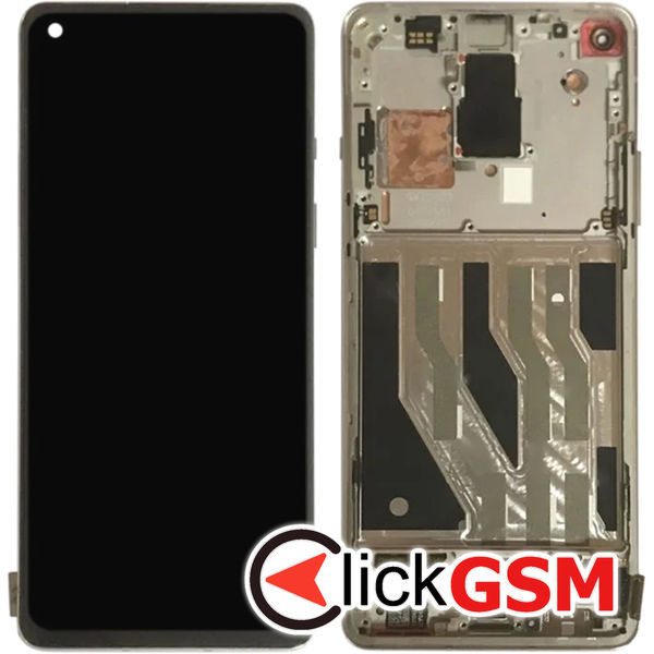 Piesa Piesa Display Silver Oneplus 8 3hfa