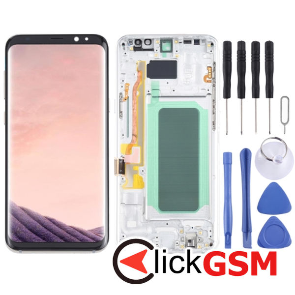 Piesa Display Silver Samsung Galaxy S8.plus 4f1j